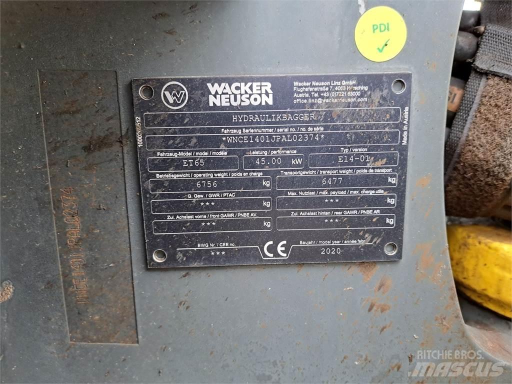 Wacker Neuson ET65 Kāpurķēžu ekskavatori
