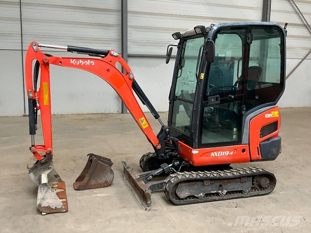 Kubota KX 019-4 Mini ekskavatori < 7 t