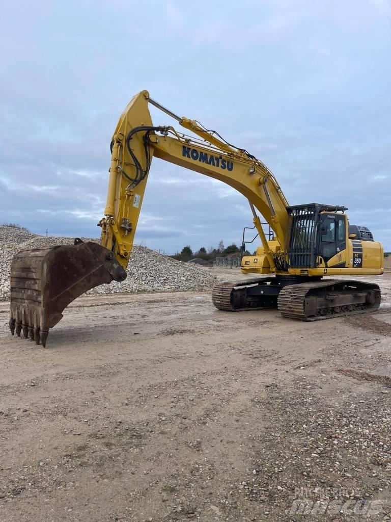 Komatsu PC360LC-11 Kāpurķēžu ekskavatori