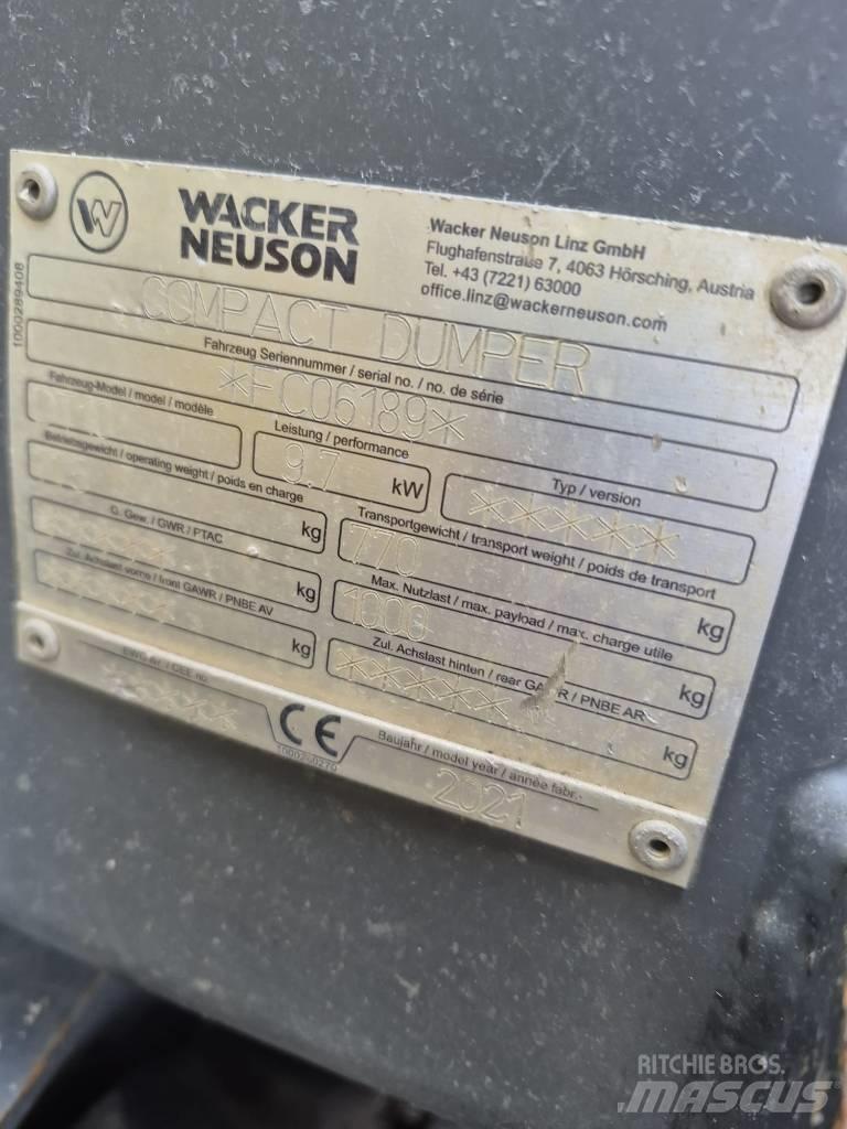 Wacker Neuson DT 10 Kāpurķēžu pašizkrāvējs
