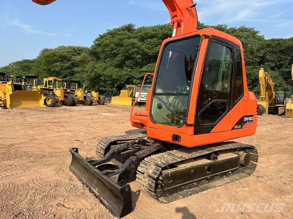 Doosan DH 80 Kāpurķēžu ekskavatori