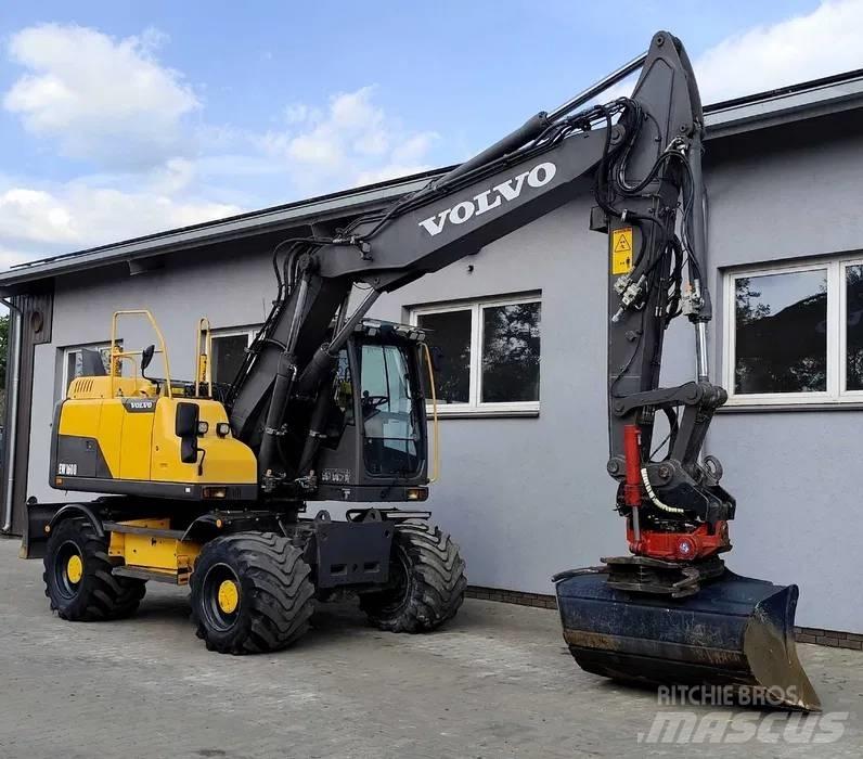 Volvo EW 160 D Ekskavatori uz riteņiem