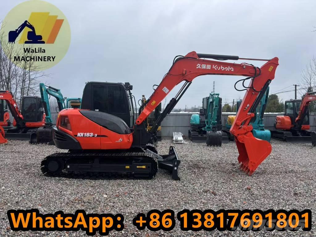 Kubota KX 183 Mini ekskavatori < 7 t