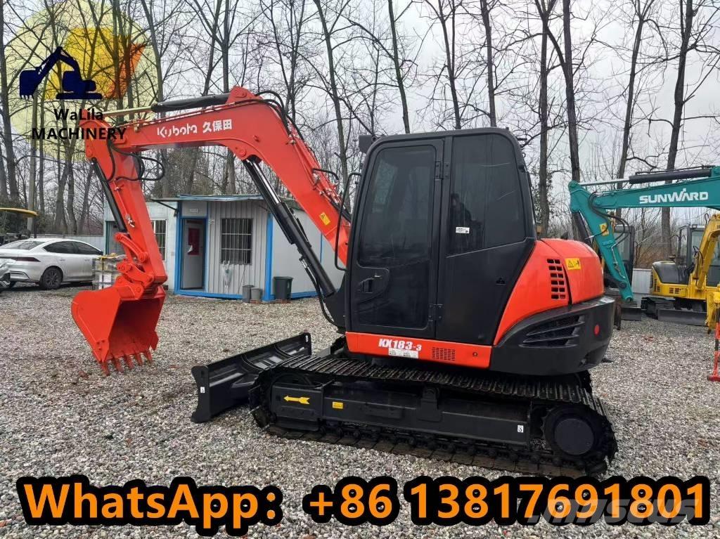 Kubota KX 183 Mini ekskavatori < 7 t