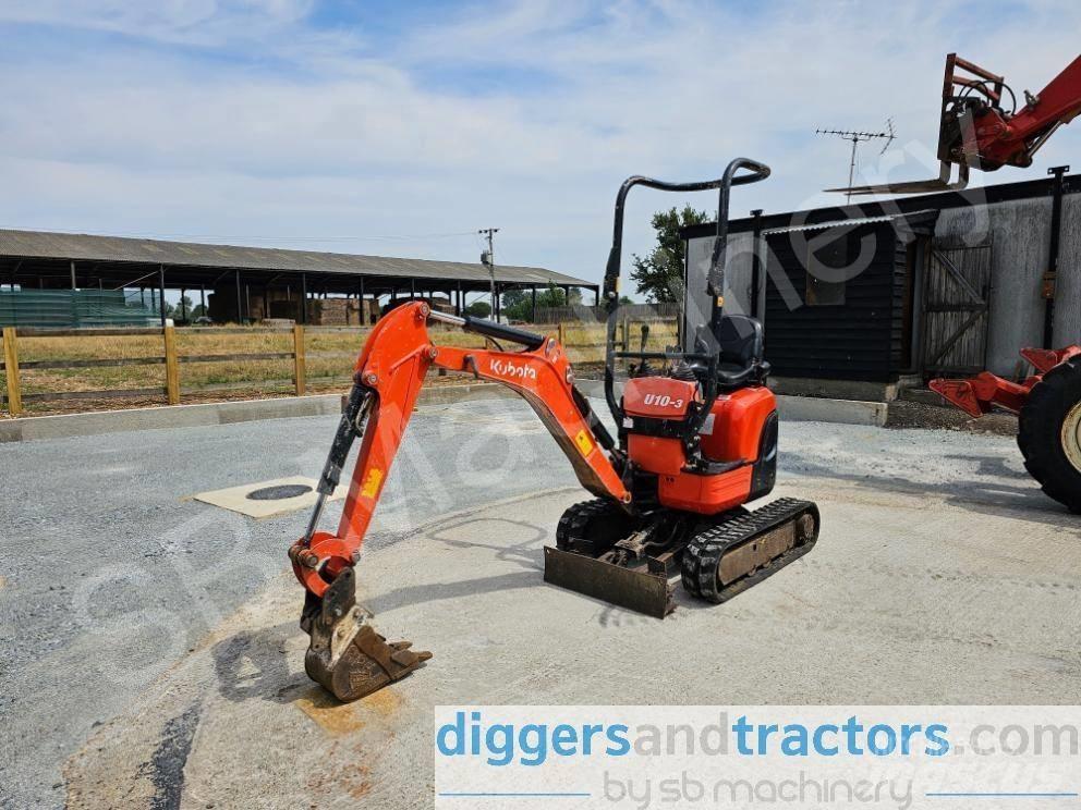 Kubota U 10-3 Mini ekskavatori < 7 t