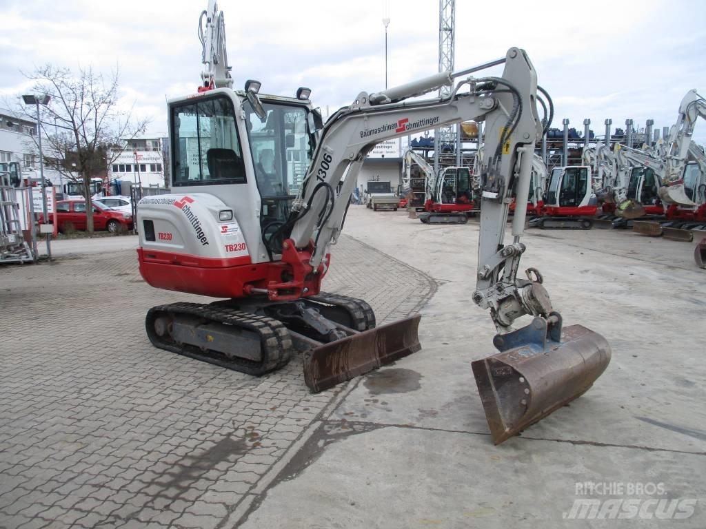 Takeuchi TB 230 Mini ekskavatori < 7 t
