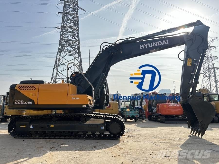 Hyundai R220LC-9S Kāpurķēžu ekskavatori