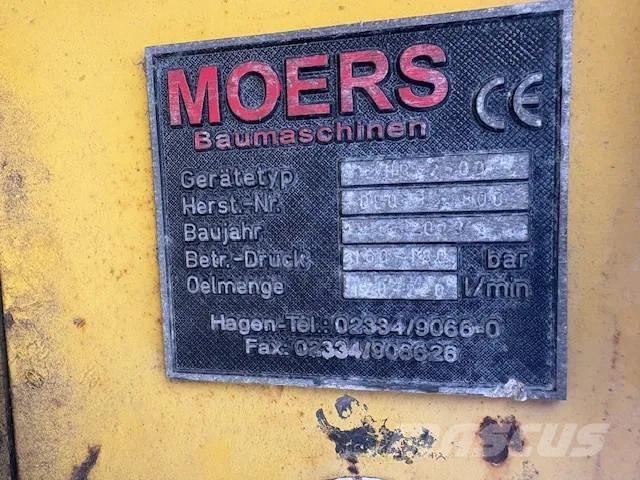  Moers HB 2500 Āmuri/Drupinātāji