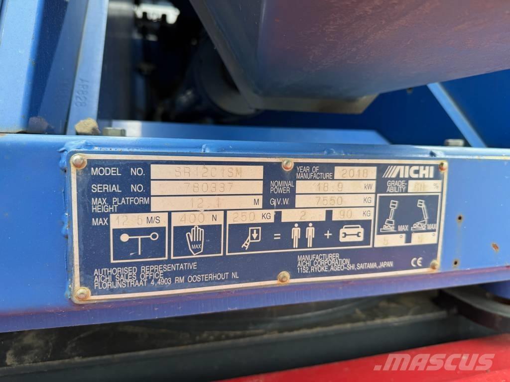 Aichi SR 12 CSM Teleskopiskie pacēlāji