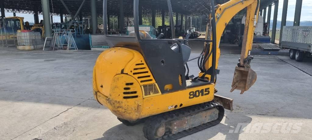 JCB 8015 Mini ekskavatori < 7 t