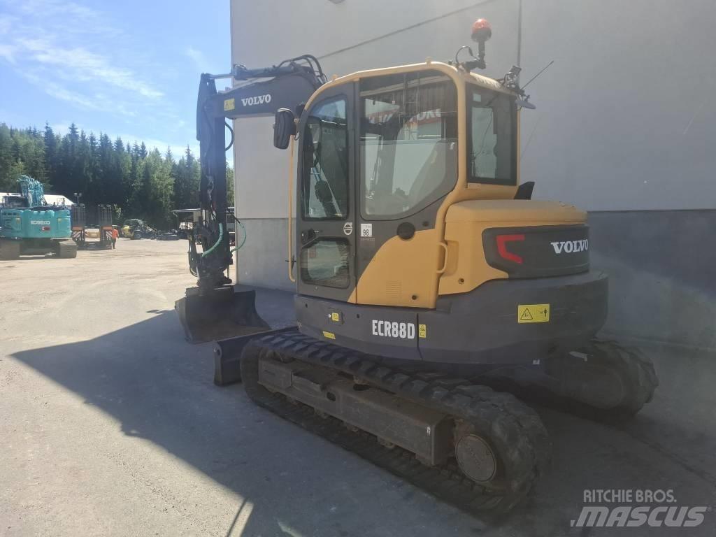 Volvo ECR 88 D Vidēja lieluma ekskavatori 7 t - 12 t