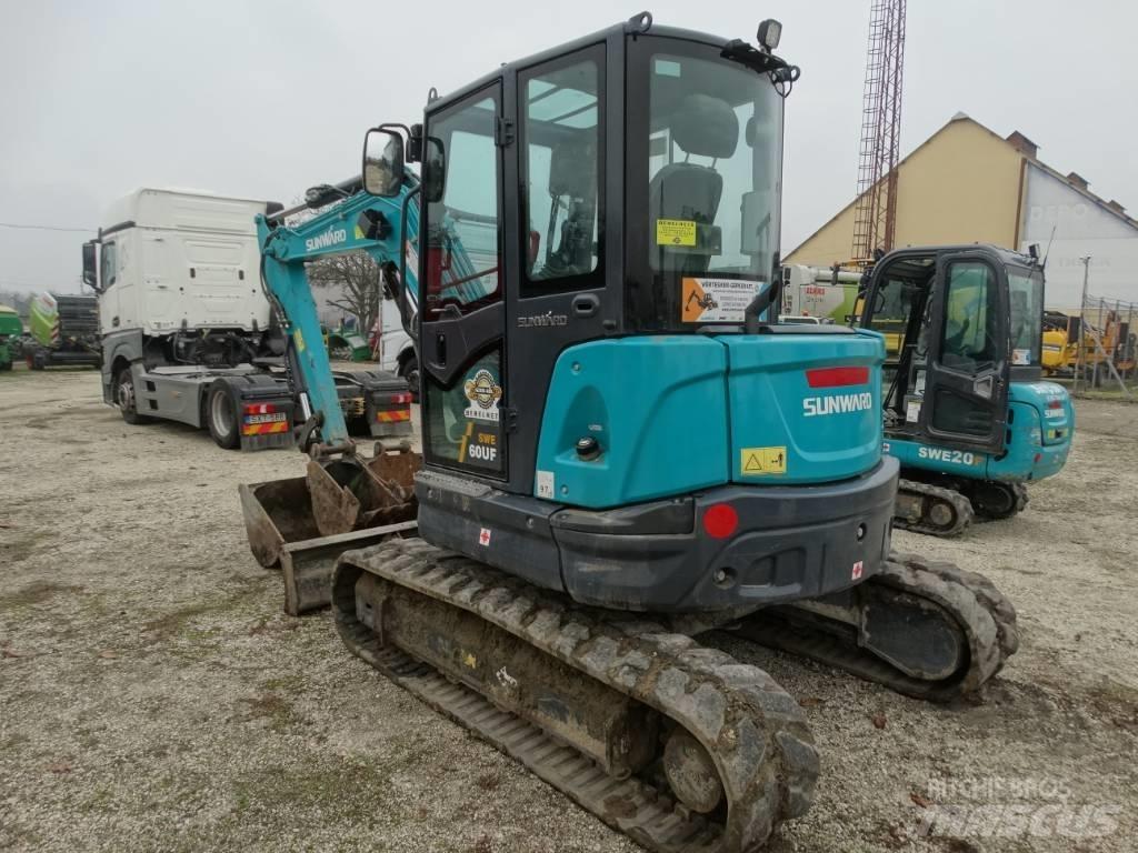 Sunward SWE 60 UF Vidēja lieluma ekskavatori 7 t - 12 t