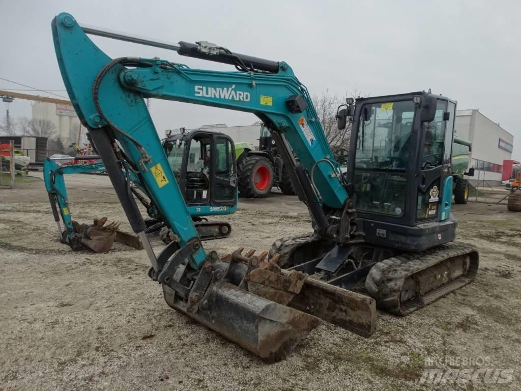 Sunward SWE 60 UF Vidēja lieluma ekskavatori 7 t - 12 t