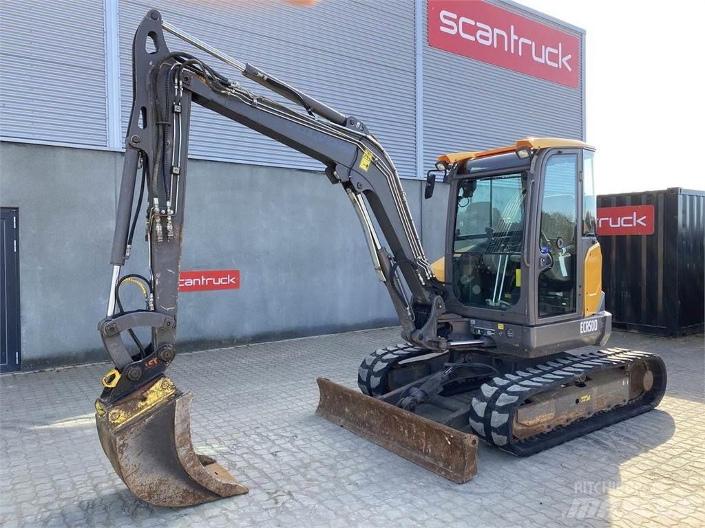 Volvo ECR50 Ekskavatori uz riteņiem