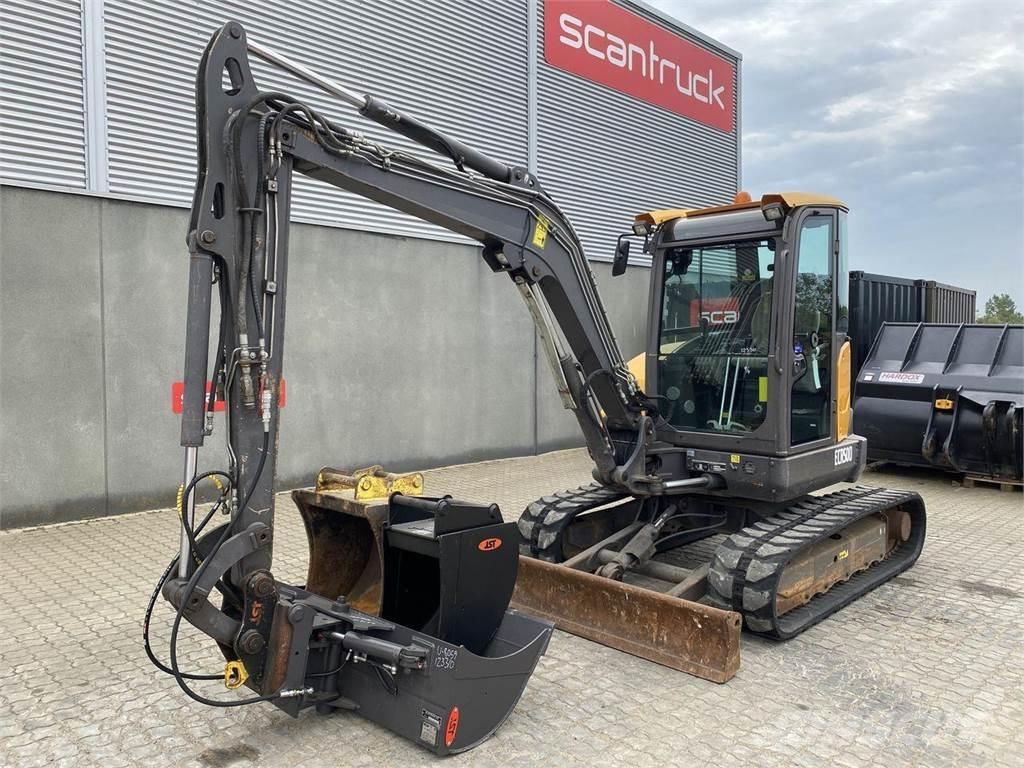 Volvo ECR50 Ekskavatori uz riteņiem