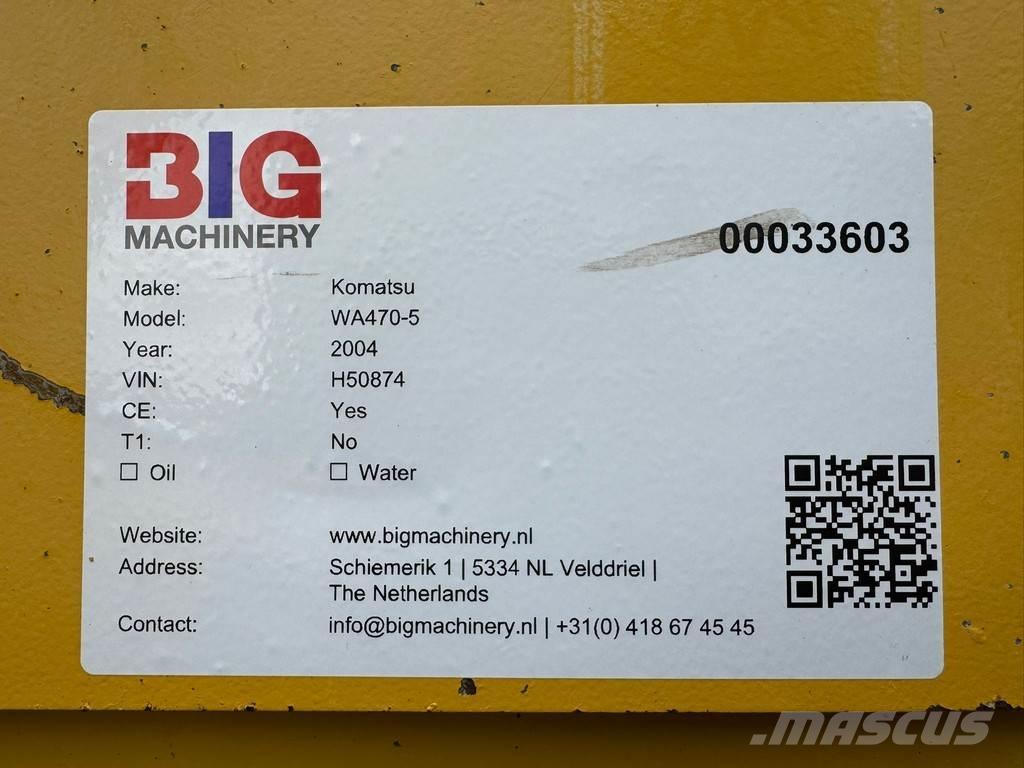 Komatsu WA470-5H Iekrāvēji uz riteņiem