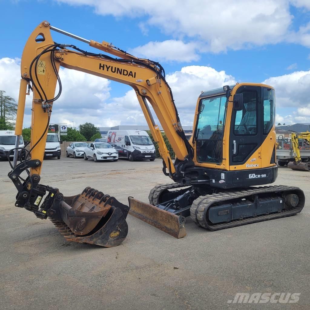 Hyundai R60CR9 Mini ekskavatori < 7 t