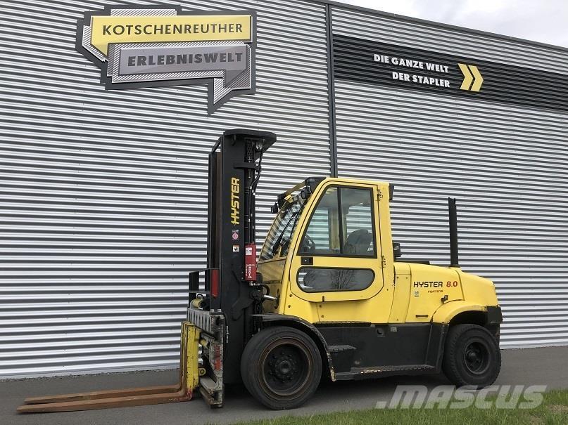 Hyster H8.0FT6 Tehnika ar dīzeļa dzinēju
