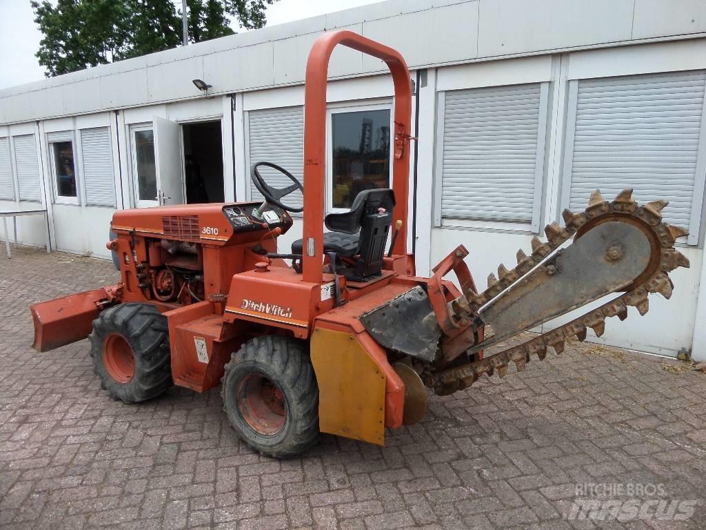 Ditch Witch 3610 DD Tranšeju racēji