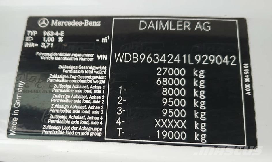 Mercedes-Benz Actros Vilcēji