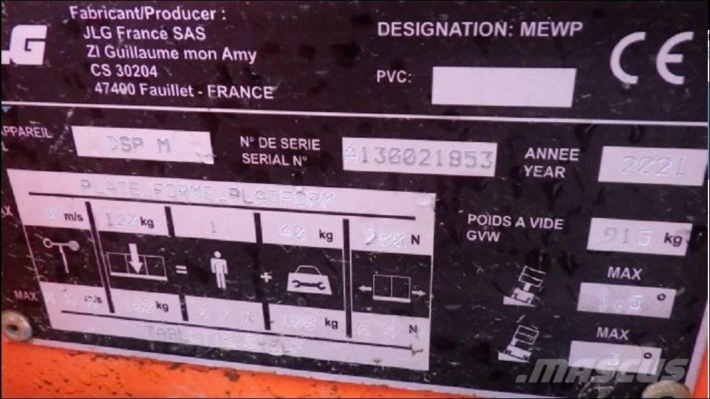 JLG DSP-M Pasūtījumu savācējs lielam augstumam