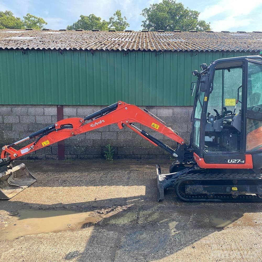 Kubota U 27-4 Mini ekskavatori < 7 t