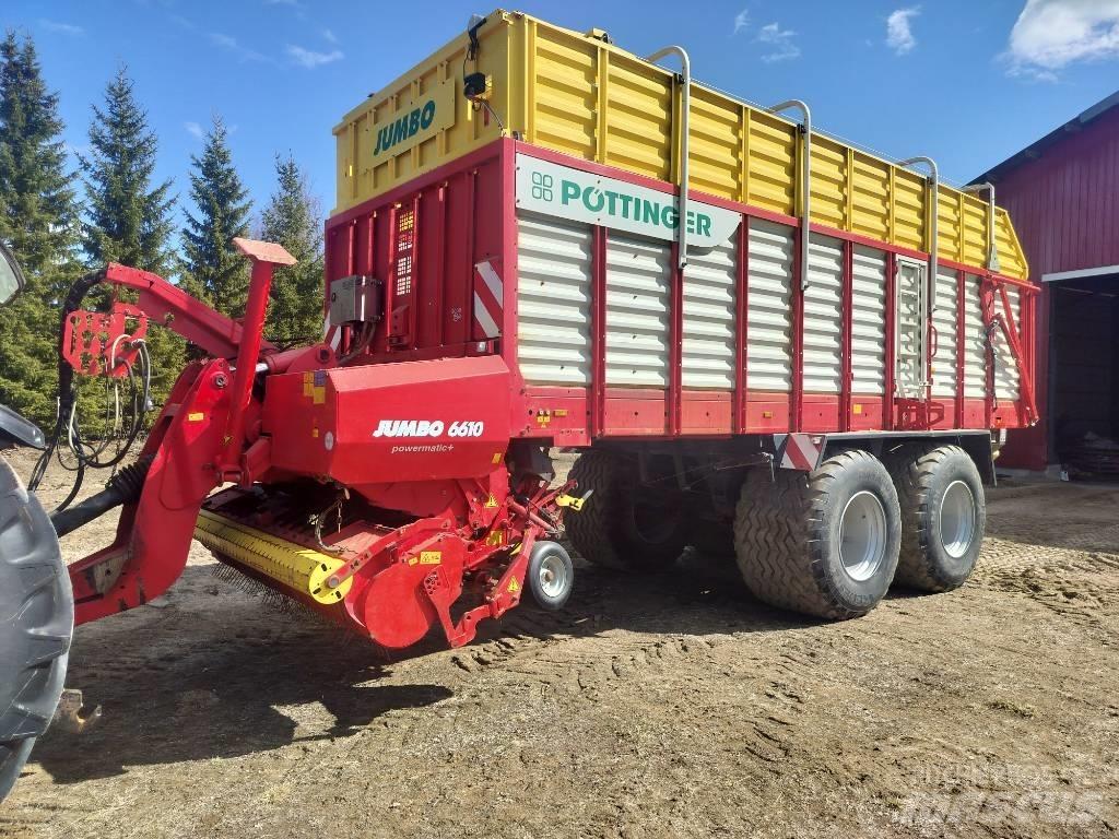 Pöttinger Jumbo 6610 Savācējpiekabes