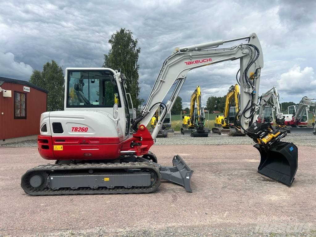 Takeuchi TB260 Mini ekskavatori < 7 t