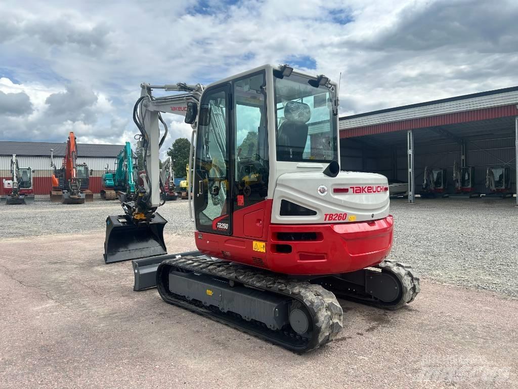 Takeuchi TB260 Mini ekskavatori < 7 t