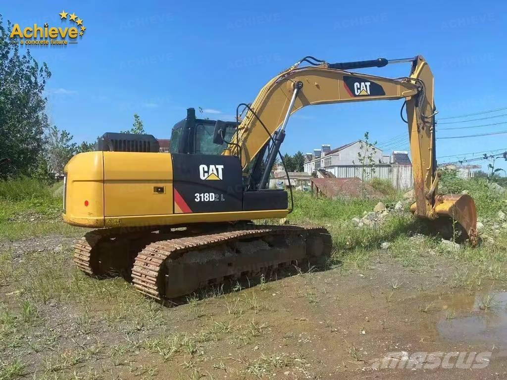 CAT 318D2L Kāpurķēžu ekskavatori