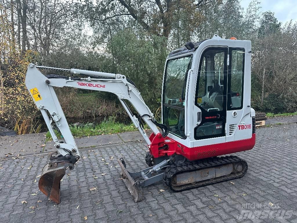 Takeuchi TB 016 Mini ekskavatori < 7 t