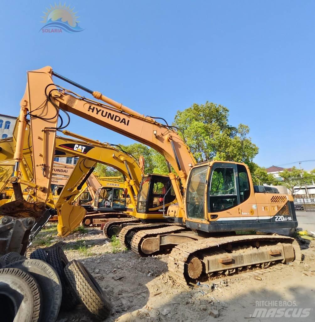Hyundai R220LC-9S Kāpurķēžu ekskavatori