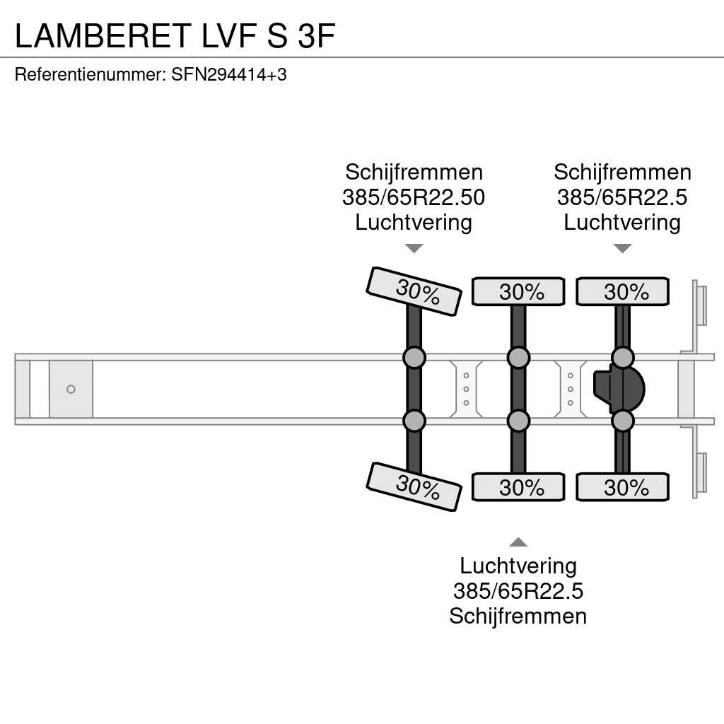 Lamberet LVF S 3F Piekabes ar temperatūras kontroli