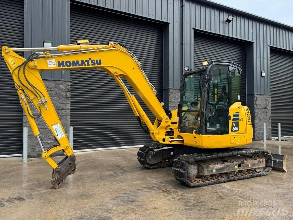 Komatsu PC 80 MR-5 Vidēja lieluma ekskavatori 7 t - 12 t