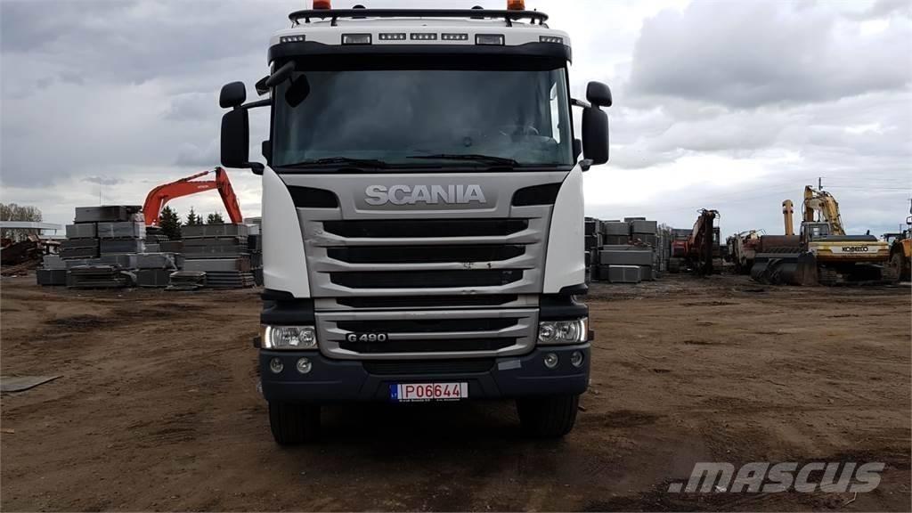 Scania G 490 Kravas automašinas konteineru vedeji