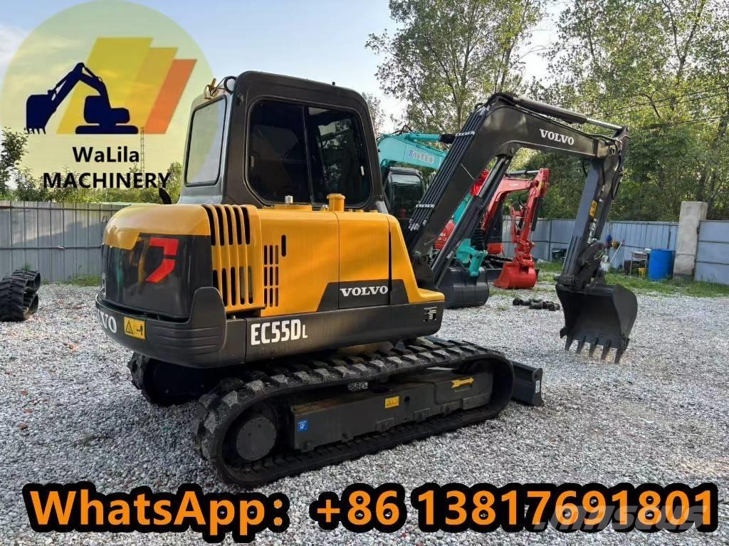 Volvo EC 55D Mini ekskavatori < 7 t