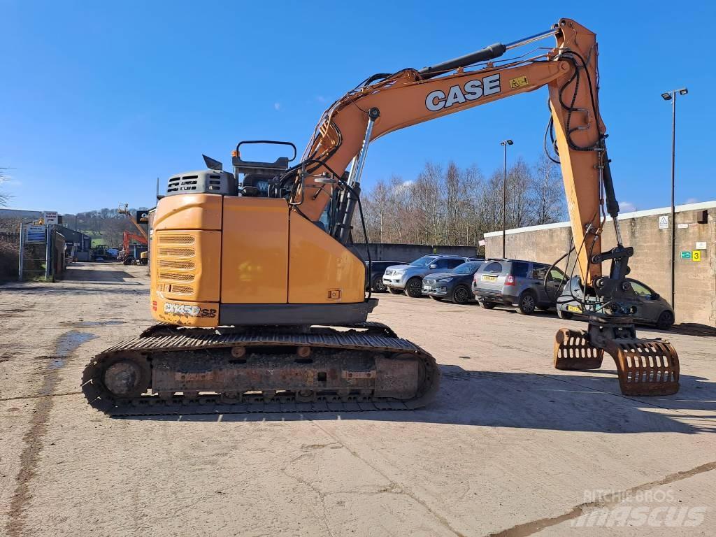 CASE CX145D SR Kāpurķēžu ekskavatori