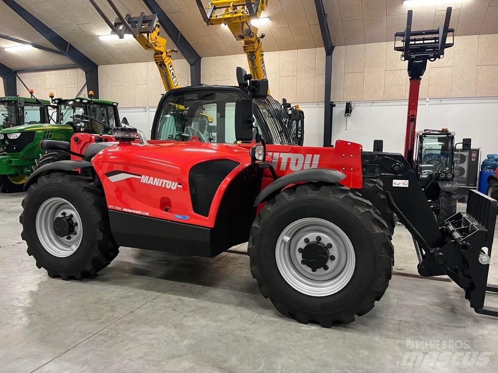 Manitou MT733 Teleskopiskie manipulatori