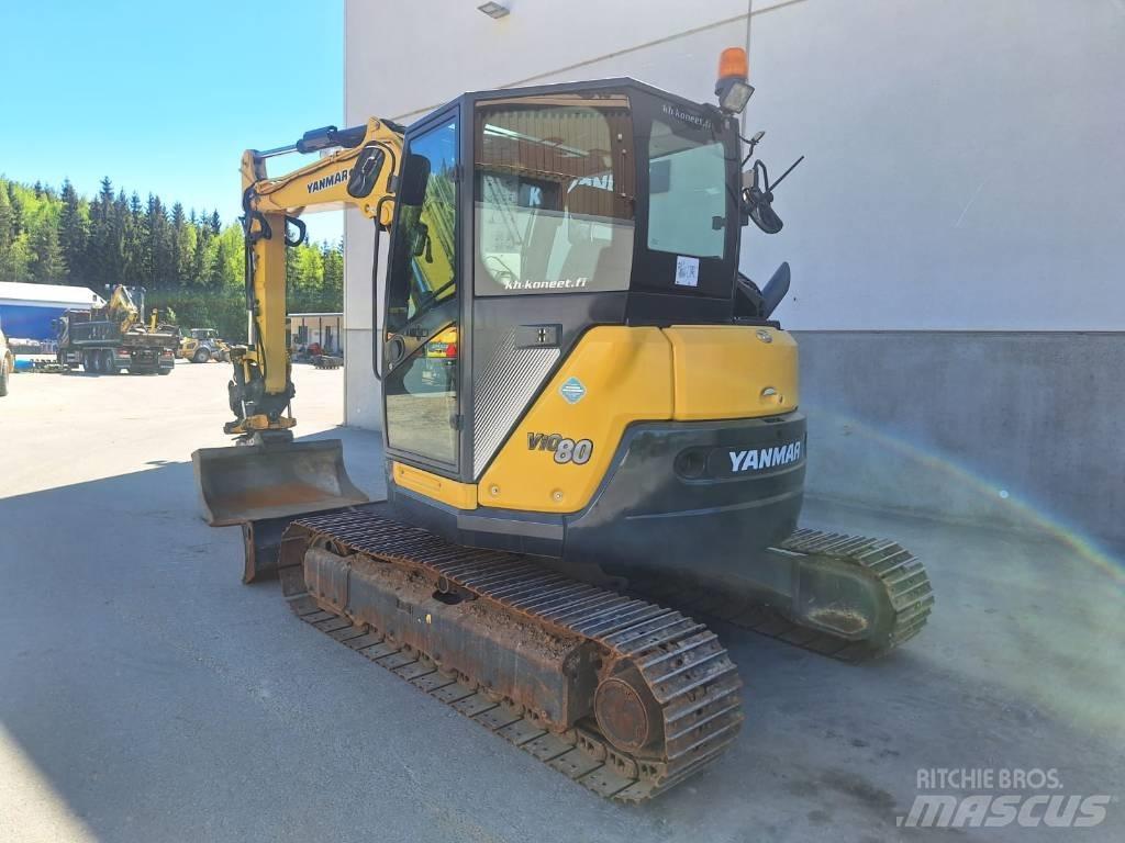 Yanmar Vio 80-1A Vidēja lieluma ekskavatori 7 t - 12 t