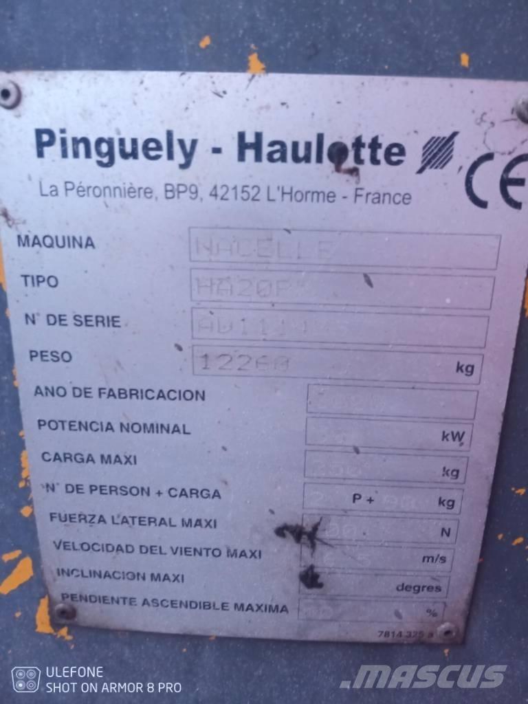Haulotte HA 20 PX Strēles pacēlāji