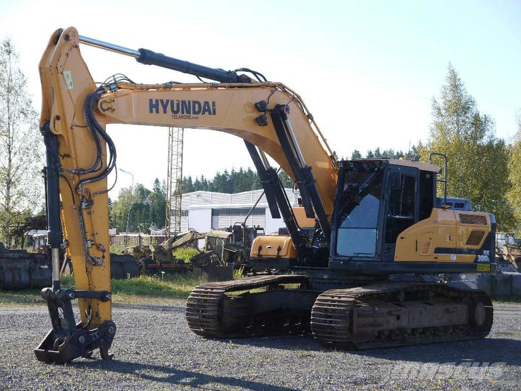 Hyundai HX 300 L Kāpurķēžu ekskavatori