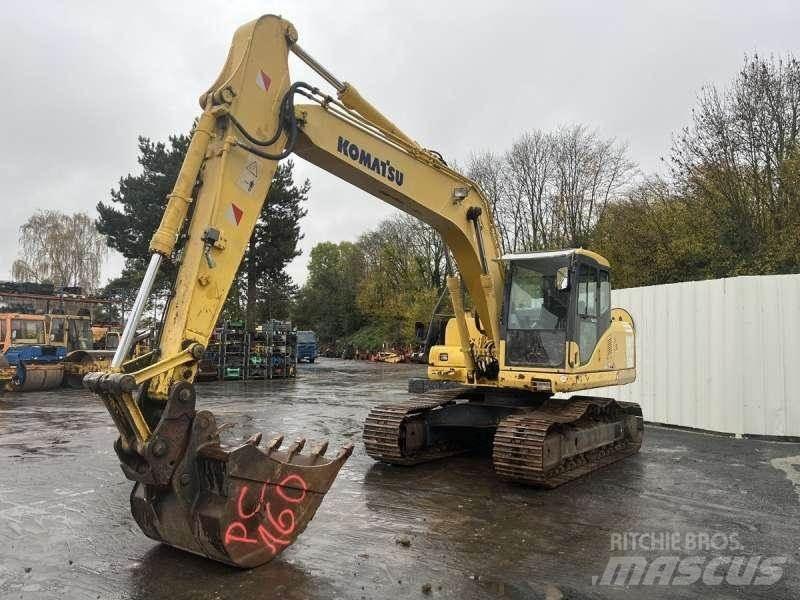 Komatsu PC160LC-7K Kāpurķēžu ekskavatori