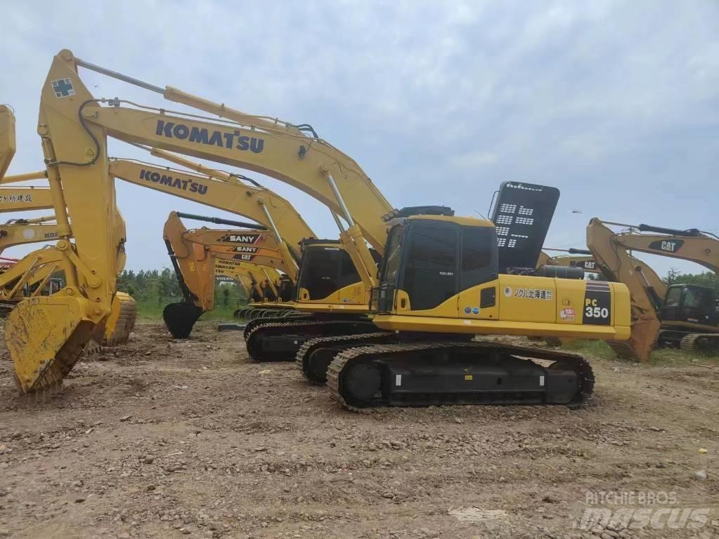 Komatsu PC350 Kāpurķēžu ekskavatori