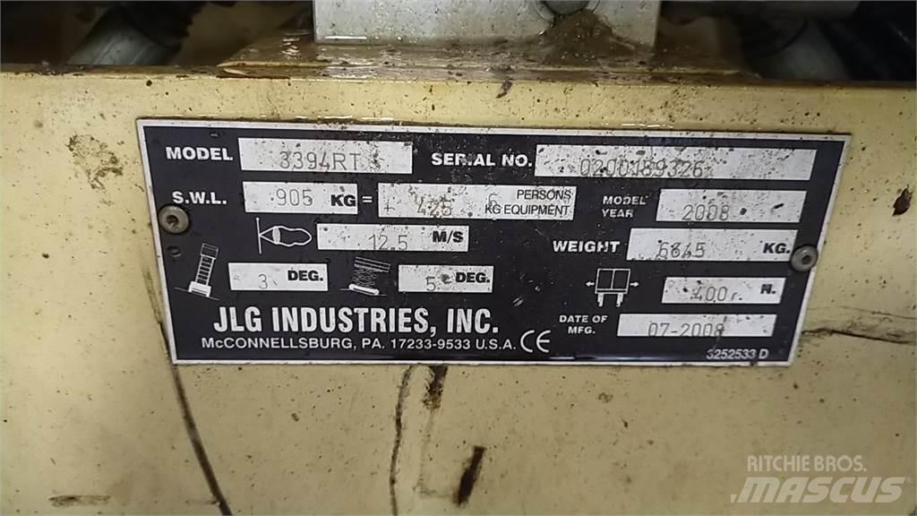 JLG 3394RT Šķerveida pacēlāji