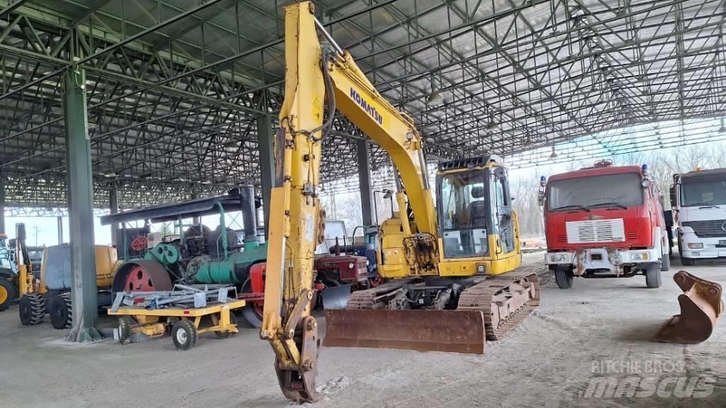 Komatsu 138US-8 Kāpurķēžu ekskavatori