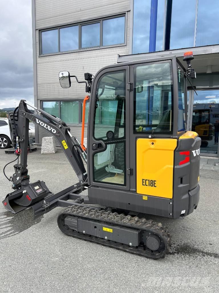 Volvo EC 18 E Mini ekskavatori < 7 t