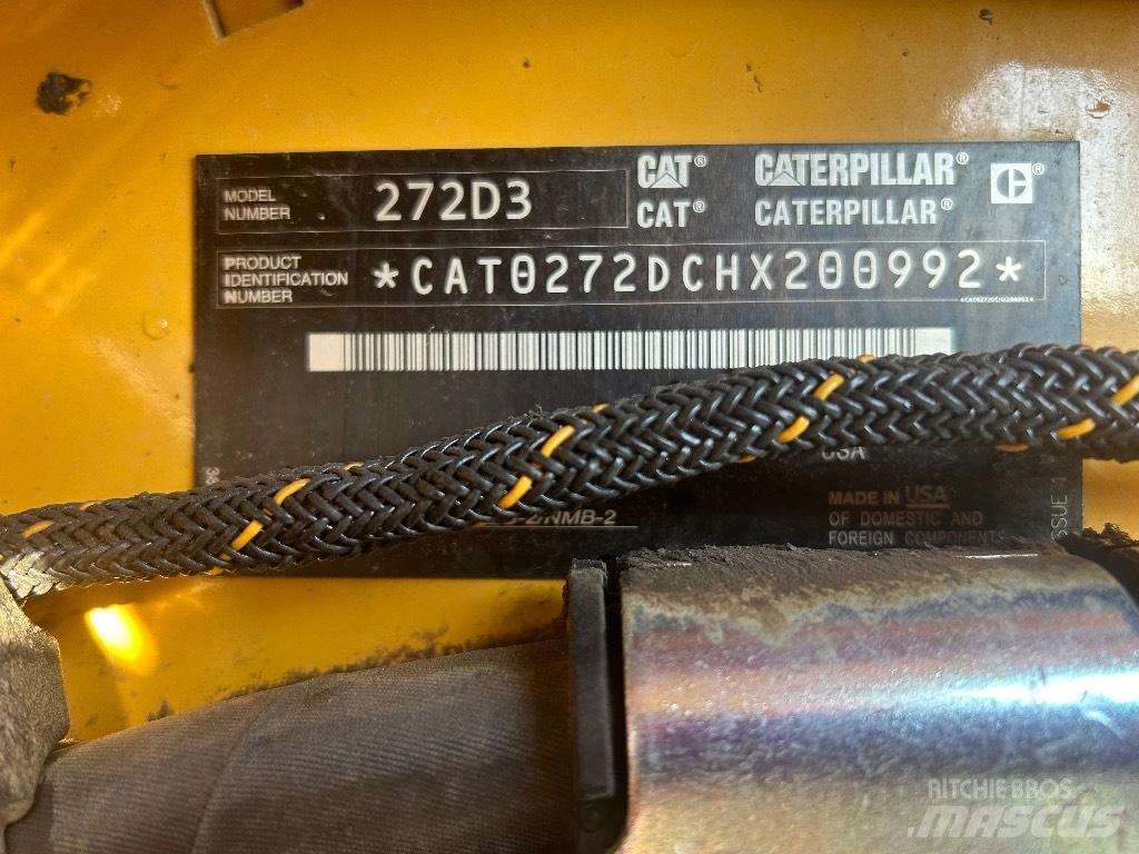 CAT 272 D3 Lietoti riteņu kompaktiekrāvēji