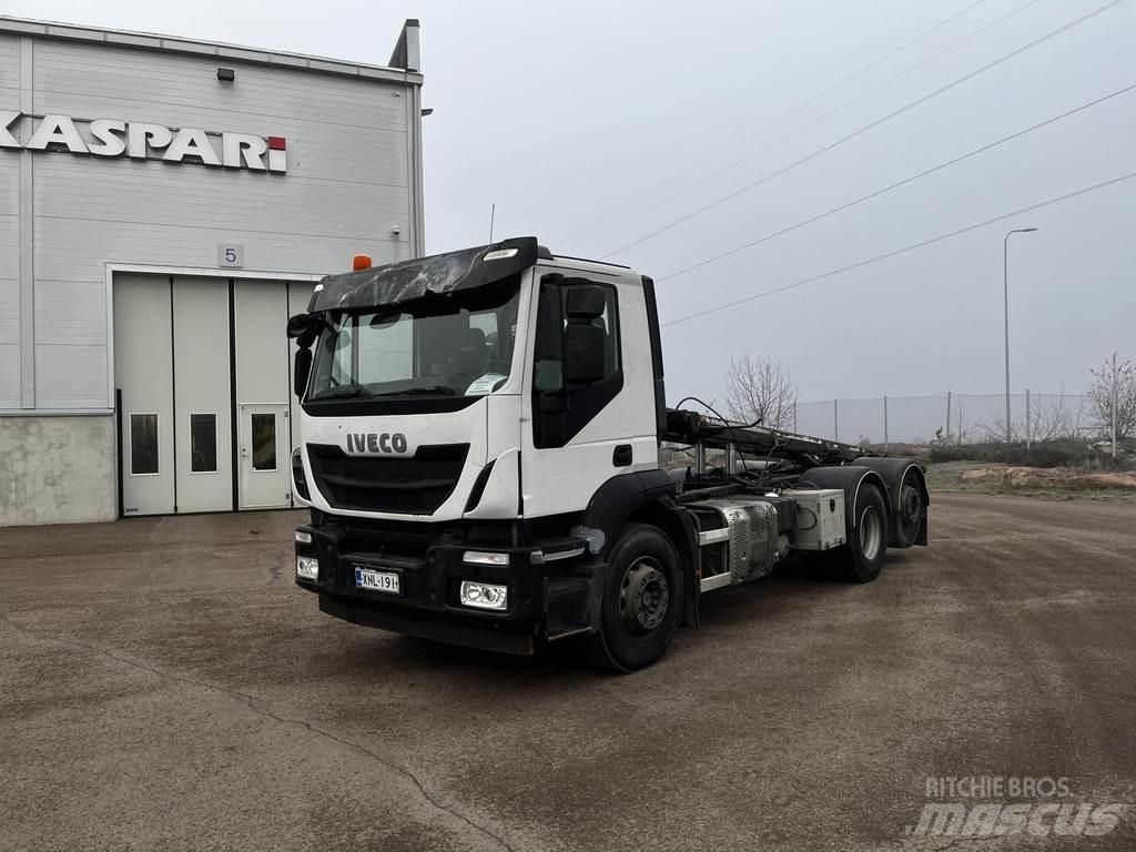 Iveco Stralis Smagās mašīnas ar konteineriem