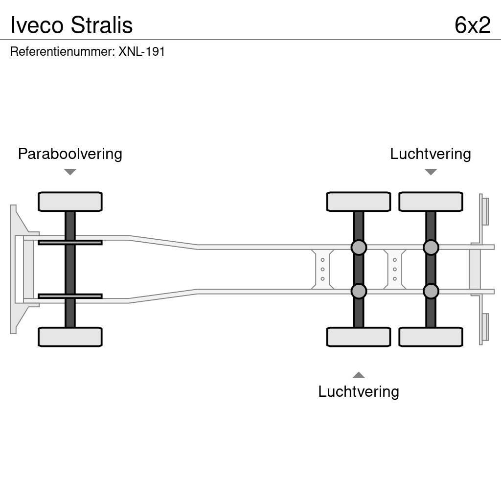 Iveco Stralis Smagās mašīnas ar konteineriem
