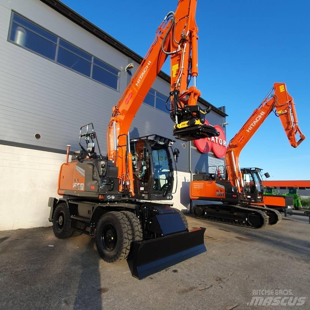 Hitachi ZX150W-7 Ekskavatori uz riteņiem